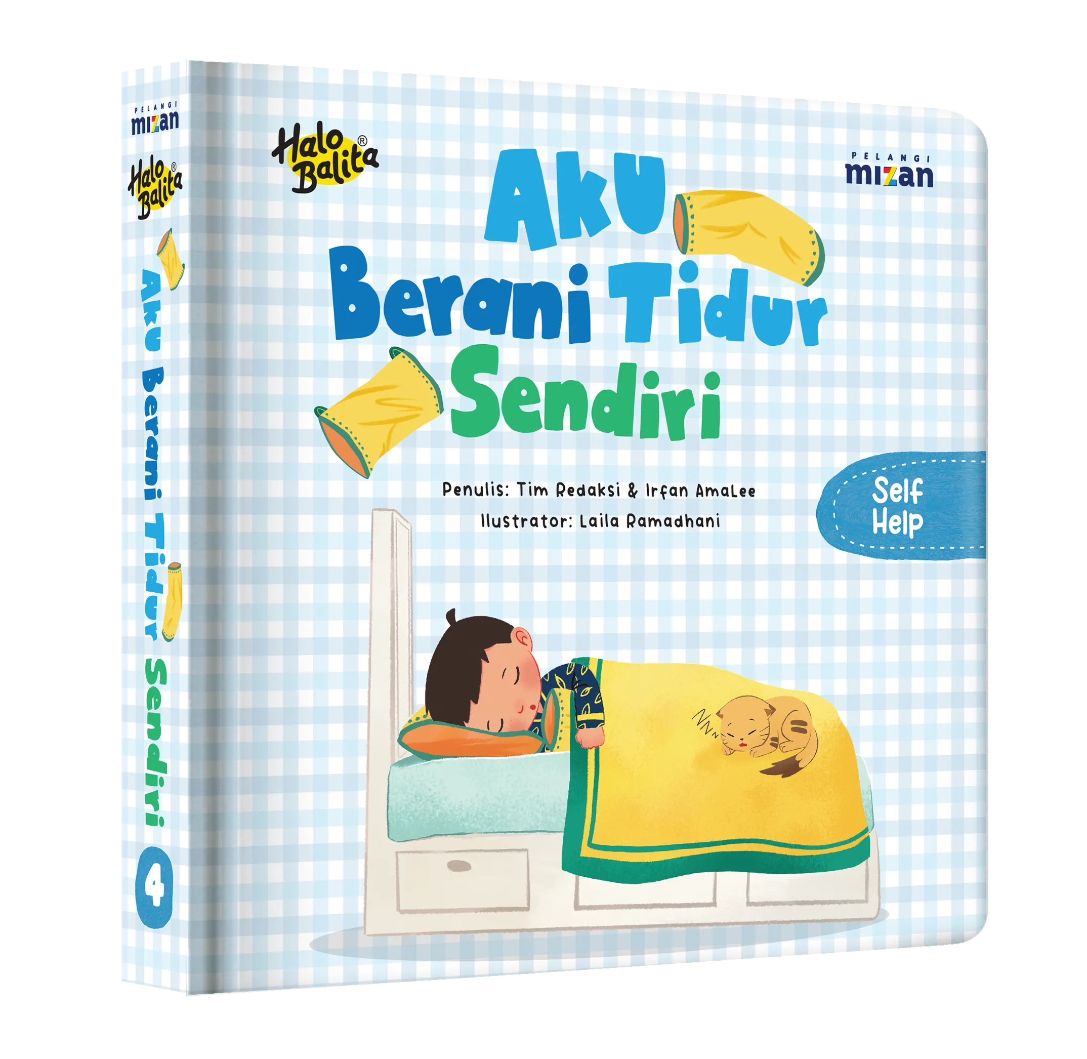 Mockup buku Halo Balita: Aku Berani Tidur Sendiri